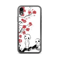 Princess Mononoke – Tree Spirits On The Cherry Blossom IPhone Case -Ghibli Shop mockup f88f226b