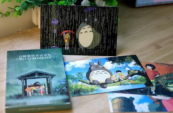 Studio Ghibli Oil Painting Postcard 30pcs/lot 4 Studio Ghibli Oil Painting Postcard 30pcs/lot - Image 2