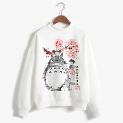 Ghibli Studio Characters Sweatshirt For Women