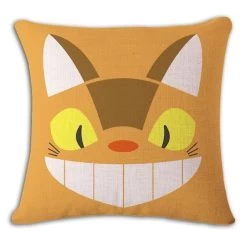 My Neighbor Totoro Linen Throw Pillow Cover -Ghibli Shop productimage1125403577 2nd