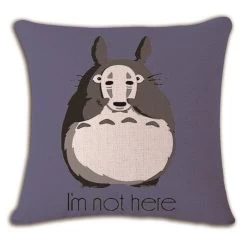 My Neighbor Totoro Linen Throw Pillow Cover -Ghibli Shop productimage1125403581 2nd