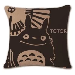 My Neighbor Totoro Linen Throw Pillow Cover -Ghibli Shop productimage1125403583 2nd