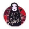 Spirited Away No Face Kaonashi “That’s The Spirit” Badge Pins -Ghibli Shop productimage1208162083 2nd