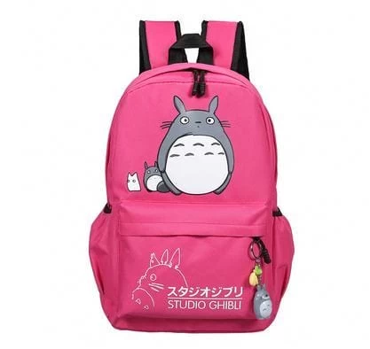 My Neighbor Totoro Canvas Backpack 6 Colors 7 My Neighbor Totoro Canvas Backpack 6 Colors - Image 5
