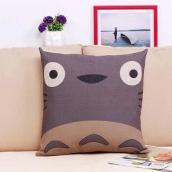 Colorful Totoro Printed Throw Pillow Cover 31 Colorful Totoro Printed Throw Pillow Cover -Ghibli Shop productimage206973775 2nd