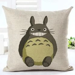 Colorful Totoro Printed Throw Pillow Cover 39 Colorful Totoro Printed Throw Pillow Cover -Ghibli Shop productimage206973822 2nd