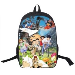 Studio Ghibli Printing Backpack 16 Styles -Ghibli Shop productimage208776327 2nd