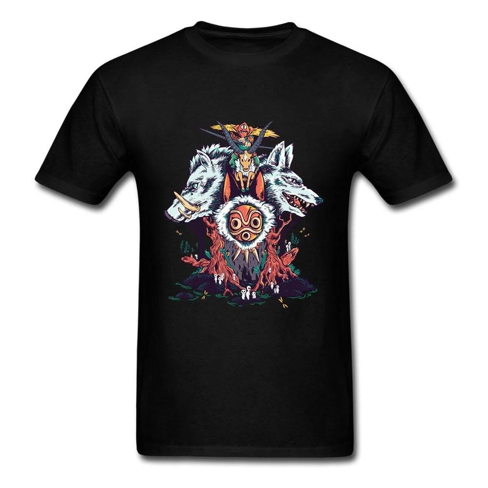 Princess Mononoke Man T Shirt 3 Princess Mononoke Man T Shirt
