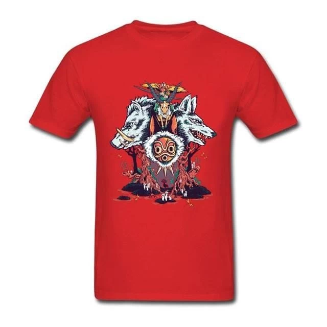 Princess Mononoke Man T Shirt 22 Princess Mononoke Man T Shirt - Image 20