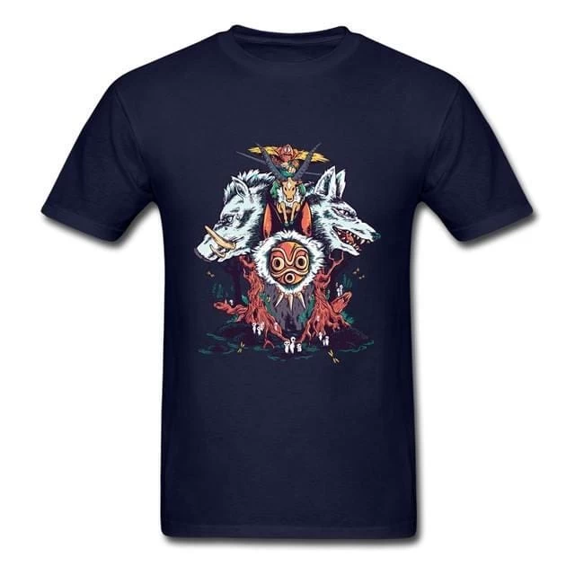Princess Mononoke Man T Shirt 7 Princess Mononoke Man T Shirt - Image 5