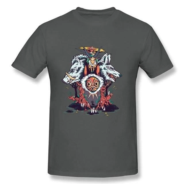 Princess Mononoke Man T Shirt 16 Princess Mononoke Man T Shirt - Image 14