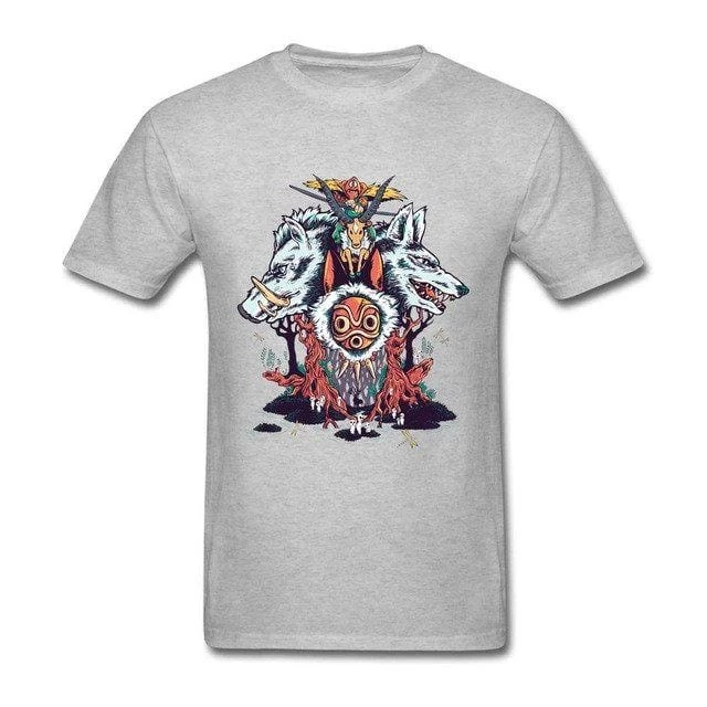 Princess Mononoke Man T Shirt 5 Princess Mononoke Man T Shirt - Image 3