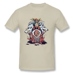 Princess Mononoke Man T Shirt 25 Princess Mononoke Man T Shirt -Ghibli Shop productimage263806852 2nd
