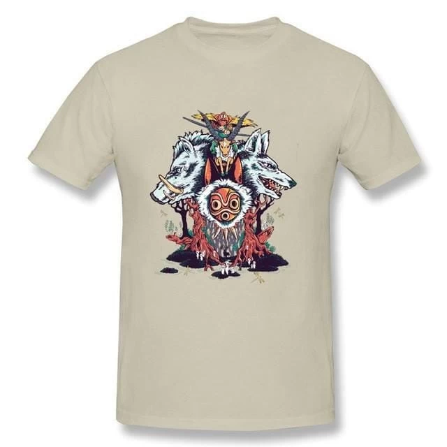 Princess Mononoke Man T Shirt 6 Princess Mononoke Man T Shirt - Image 4