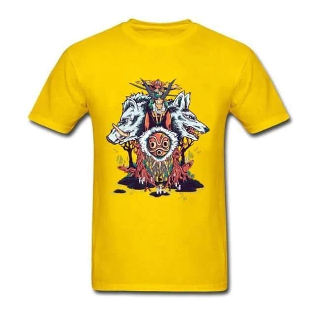 Princess Mononoke Man T Shirt 8 Princess Mononoke Man T Shirt - Image 6