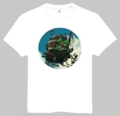 Howl’s Moving Castle T Shirt 14 Styles 36 Howl’s Moving Castle T Shirt 14 Styles -Ghibli Shop productimage345590074 2nd 1