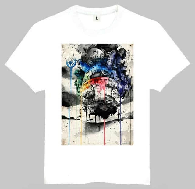 Howl’s Moving Castle T Shirt 14 Styles 10 Howl’s Moving Castle T Shirt 14 Styles - Image 8