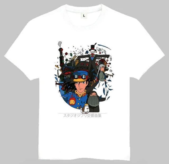 Howl’s Moving Castle T Shirt 14 Styles 11 Howl’s Moving Castle T Shirt 14 Styles - Image 9
