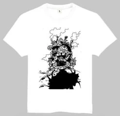 Howl’s Moving Castle T Shirt 14 Styles 34 Howl’s Moving Castle T Shirt 14 Styles -Ghibli Shop productimage345590085 2nd