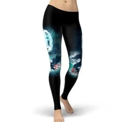 Spirited Away No Face Kaonashi Legging Style 5