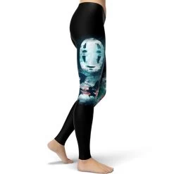 Spirited Away No Face Kaonashi Legging Style 5 8 Spirited Away No Face Kaonashi Legging Style 5 -Ghibli Shop productimage386909864 2nd