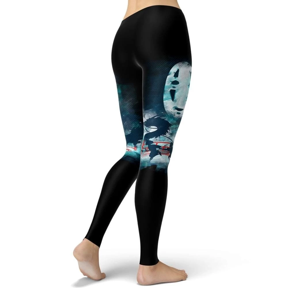 Spirited Away No Face Kaonashi Legging Style 5 6 Spirited Away No Face Kaonashi Legging Style 5 - Image 4