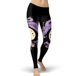 Spirited Away No Face Kaonashi Legging Style 2