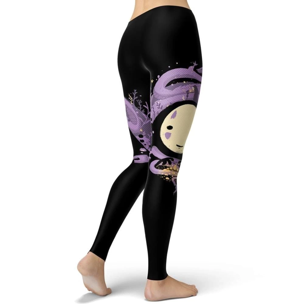 Spirited Away No Face Kaonashi Legging Style 2 6 Spirited Away No Face Kaonashi Legging Style 2 - Image 4