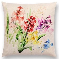 Studio Ghibli Watercolor Throw Pillow Cover -Ghibli Shop productimage417978522 2nd