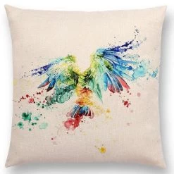 Studio Ghibli Watercolor Throw Pillow Cover -Ghibli Shop productimage417978534 2nd