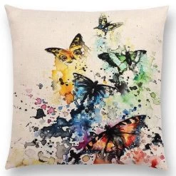 Studio Ghibli Watercolor Throw Pillow Cover -Ghibli Shop productimage417978536 2nd