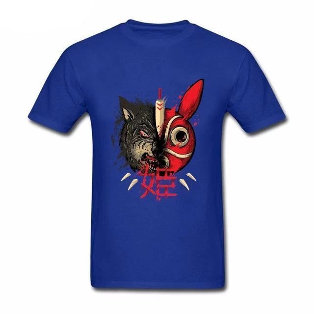 Princess Mononoke Mask & Wolf T Shirts 14 Princess Mononoke Mask & Wolf T Shirts - Image 12
