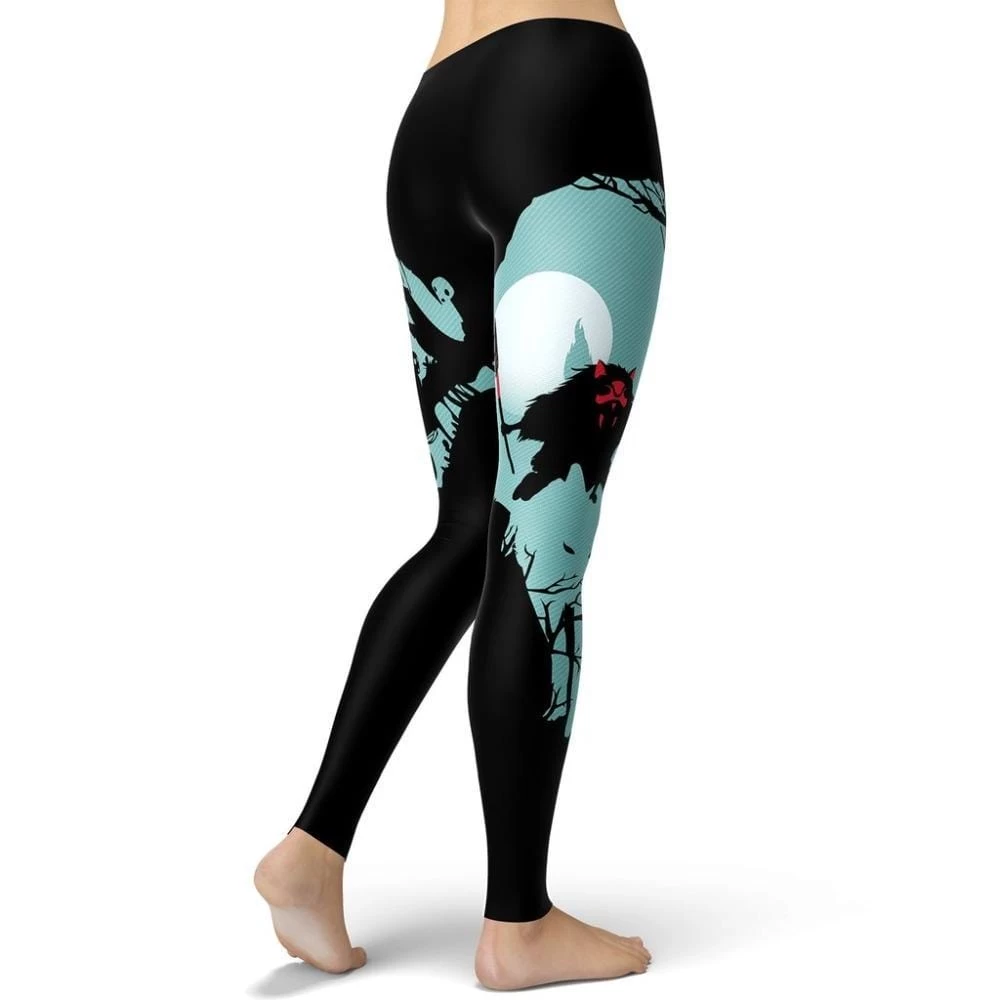Princess Mononoke Leggings Style 8 6 Princess Mononoke Leggings Style 8 - Image 4