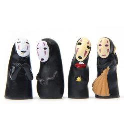 Kaonashi No Face Spirited Away Mini PVC Decoration Toy 4Pcs/lot -Ghibli Shop productimage522023806 2nd