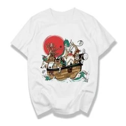 Studio Ghibli Unisex T-Shirt 11 Styles 34 Studio Ghibli Unisex T-Shirt 11 Styles -Ghibli Shop productimage612189166 2nd 1
