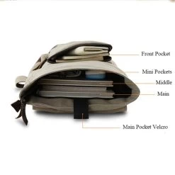 My Neighbor Totoro With Umbrella Canvas Backpack -Ghibli Shop productimage636278363 2nd