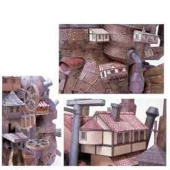 Howl’s Moving Castle DIY Paper Model 50cm 13 Howl’s Moving Castle DIY Paper Model 50cm -Ghibli Shop productimage844218619 2nd