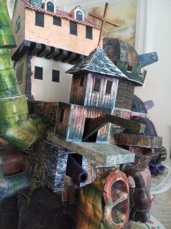 Howl’s Moving Castle DIY Paper Model 50cm 8 Howl’s Moving Castle DIY Paper Model 50cm - Image 6