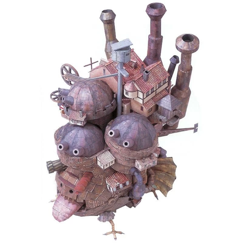 Howl’s Moving Castle DIY Paper Model 50cm 4 Howl’s Moving Castle DIY Paper Model 50cm - Image 2
