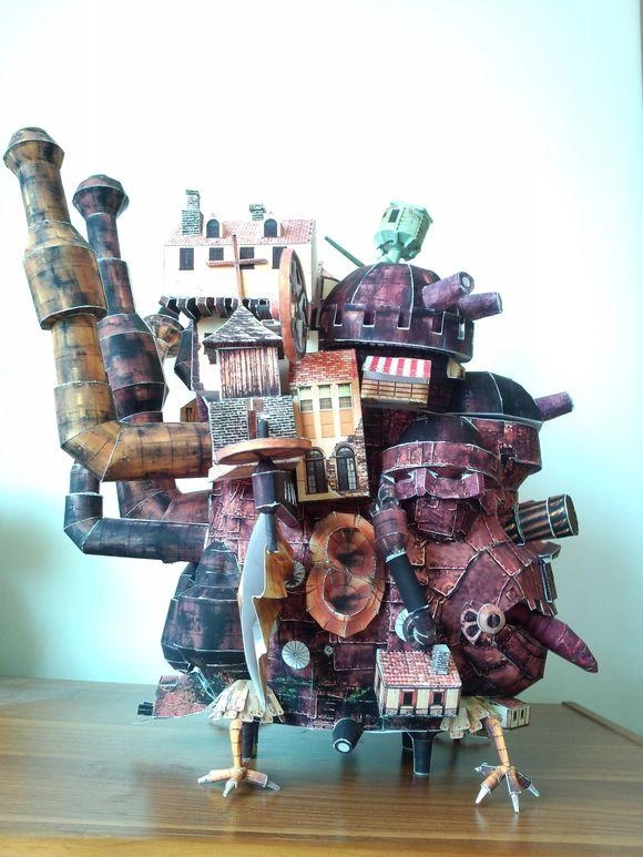 Howl’s Moving Castle DIY Paper Model 50cm 9 Howl’s Moving Castle DIY Paper Model 50cm - Image 7