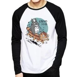Studio Ghibli Long Sleeve Raglan T-Shirt 10 Styles -Ghibli Shop productimage862253257 2nd