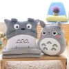My Neighbor Totoro Hand Warmer Plush Pillow With Grey Blanket -Ghibli Shop productimage970749044 2nd