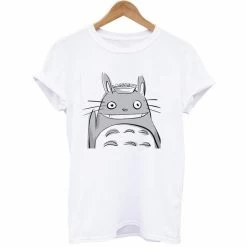Cute Totoro Print T-Shirt For Women 12 Styles -Ghibli Shop productimage974614398 2nd