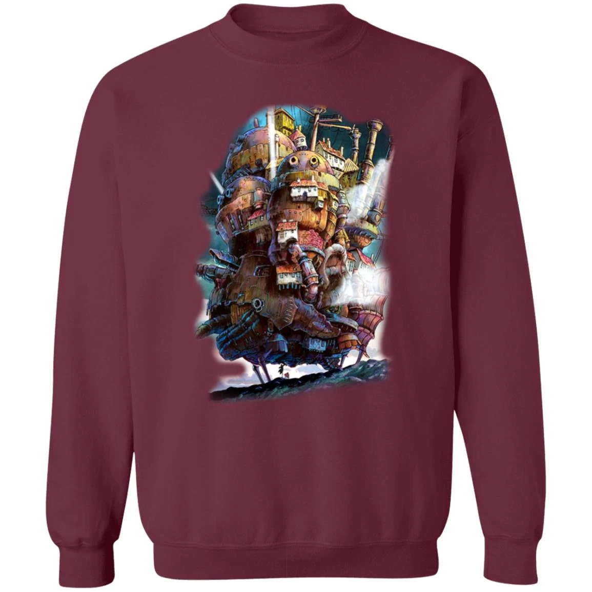 Howl’s Moving Caslte On The Sky Sweatshirt 6 Howl’s Moving Caslte On The Sky Sweatshirt - Image 4