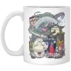 Ghibli Highlights Movies Characters Collection Mug