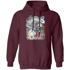 Ghibli Highlights Movies Characters Collection Hoodie -Ghibli Shop redirect01022021140107 7 1