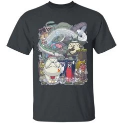 Ghibli Highlights Movies Characters Collection T Shirt -Ghibli Shop redirect01022021140132 3
