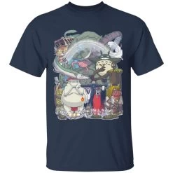 Ghibli Highlights Movies Characters Collection T Shirt -Ghibli Shop redirect01022021140132 6