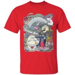 Ghibli Highlights Movies Characters Collection T Shirt -Ghibli Shop redirect01022021140132 7