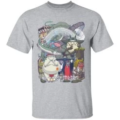 Ghibli Highlights Movies Characters Collection T Shirt -Ghibli Shop redirect01022021140132 8 1